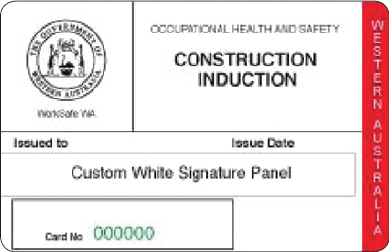 Construction White Card Melbourne & Geelong